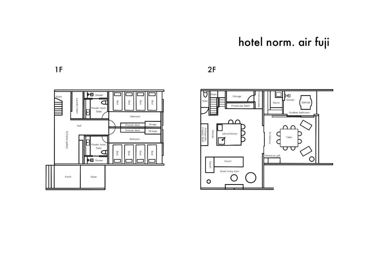 Hotel Norm Air Fujikawaguchiko Exteriör bild